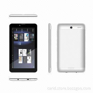 7-inch Android tablet PC with calling function, MT6577 CPU processor, 800 x 480-pixel resolutions